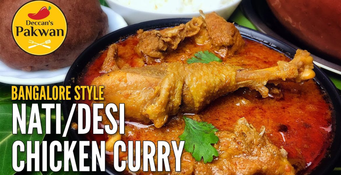 Bangalore style DESI CHICKEN CURRY